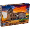 ​Пъзел Black Sea от 1000 части - Залез над Колизеума, марка Black Sea Puzzles