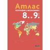 ​Атлас по география и икономика за 8. и 9. клас, издателство Бг учебник​, автори Датамап