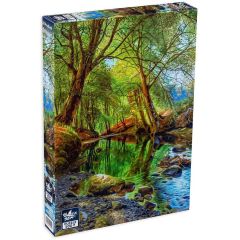 ​Пъзел Black Sea от 500 части - Горски поток, Педер Мьорк Мьонстед, марка Black Sea Puzzles