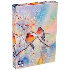 ​Пъзел Black Sea от 500 части - Снежна романтика, Венета Дочева, марка Black Sea Puzzles