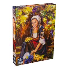 ​Пъзел Black Sea Premium от 1000 части - Под старата асма, марка Black Sea Puzzle