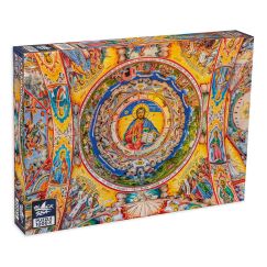 Пъзел Black Sea Premium от 1000 части - Стенописи от Рилския Манастир, марка Black Sea Puzzles