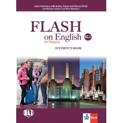 ​Учебник „Flash on English for Bulgaria”, В1.1, издателство Клет, автори  Luke Prodromou, Audrey Cowan, Borsata.net