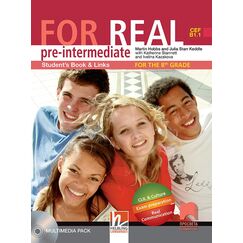 Учебник „For Real”, B1.1, Pre-intermediate, издателство Просвета, автори Martyn Hobbs, Julia Starr Keddle, Cheryl Pelteret, Ivelina Kazakova
