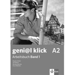 Учебна тетрадка първа част „Geni@l klick”, A2, издателство Klett, автори Birgitta Frohlich, Ute Koithan, Maruska Mariotta, Petra Pfeifhofer