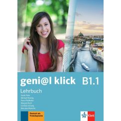 Учебник „Geni@l klick”, B1.1, издателство Klett, автори Sarah Fleer, Michael Koenig, Petra Pfeifhofer, Margret Rodi, Cordula Schurig, Maruska Mariotta