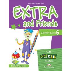 Extra and Friends 6​ Primary Course - Activity Book на издателство Express Publishing с автори Jenny Dooley, Virginia Evans