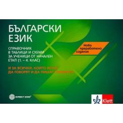 Български език. Справочник за ученици от начална образователна степен (1. - 4. клас) Булвест/Клет с автори Олга Попова, Ирена Неделчева