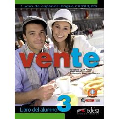 ​Vente 3, учебник по испански език, ниво B2, издателство Edelsa​