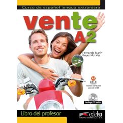 ​Vente A2. Alumno: Libro del alumno + audio descargable (Volume A2 only), издателство Edelsa​, автори Fernando Marin, Reyes Morales