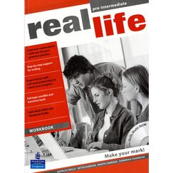 Учебна тетрадка „Real Life Elementary”, А1, издателство Pearson Longman, автори Patricia Reilly, Retta Dawson, Marta Uminska, Dominika Chandler