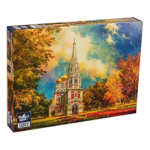 Пъзел Black Sea Premium от 1000 части - Храм-паметник „Рождество Христово“, марка Black Sea Puzzle