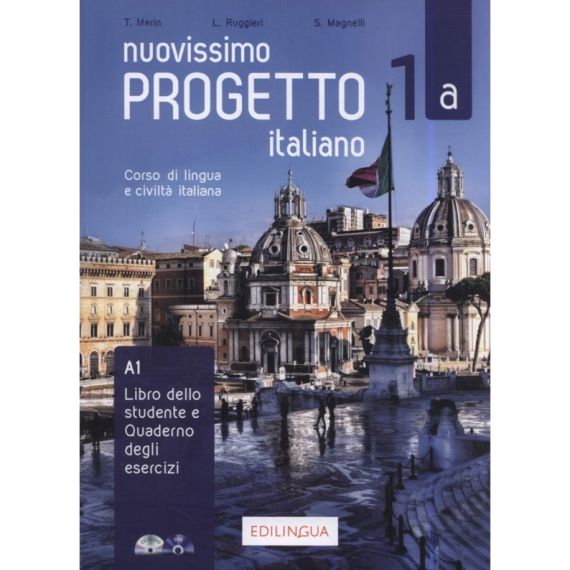 ​Nuovissimo Progetto italiano 1a Libro dello studente e Quaderno degli esercizi, Edilingua​