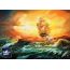 ​Пъзел Black Sea от 1000 части - В окото на бурята, Валентин Тузсузов, марка Black Sea Puzzles