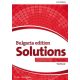 Учебна тетрадка „Solutions Bulgaria Edition”, А2, издателство Oxford, автори Tim Falla, Paul A. Davies