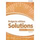 Учебна тетрадка „Solutions Bulgaria Edition”, B1 Част 1, издателство Oxford, автори Tim Falla, Paul A. Davies, Paul Kelly, Helen Wendholt, Sylvia Wheeldon